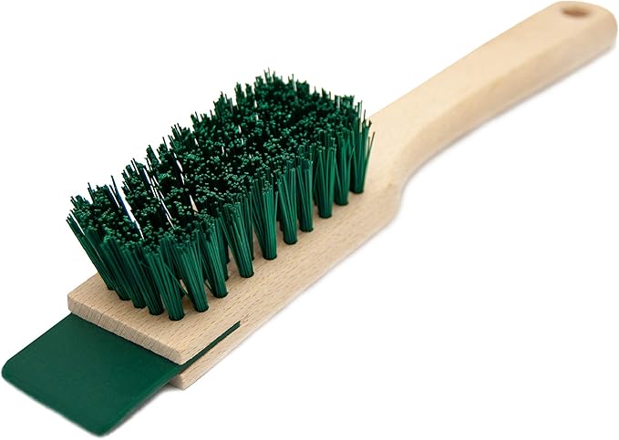 Scrubbing Brush Heavy Duty, Stiff Bristle Brush with