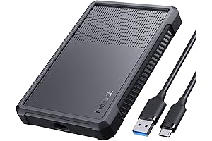 Inateck FE2016: 2.5 Inch USB C SSD/HDD Enclosure