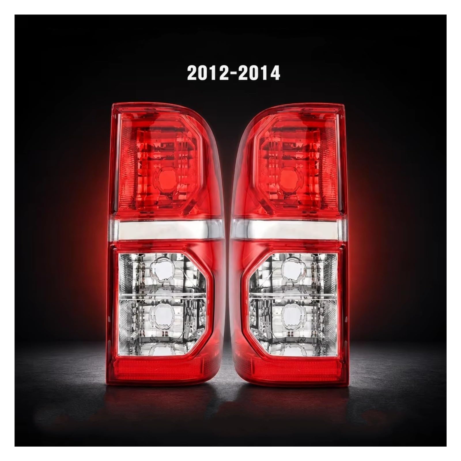 Genérico Montaje Luces Traseras Para Toyota Para Hilux Para Vigo