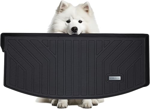 Miniatura 2 de SANBAN-AXE Revestimiento de carga personalizado para Mazda CX-90 2024, accesorios de TPE para todo tipo de clima, alfombrilla de carga trasera