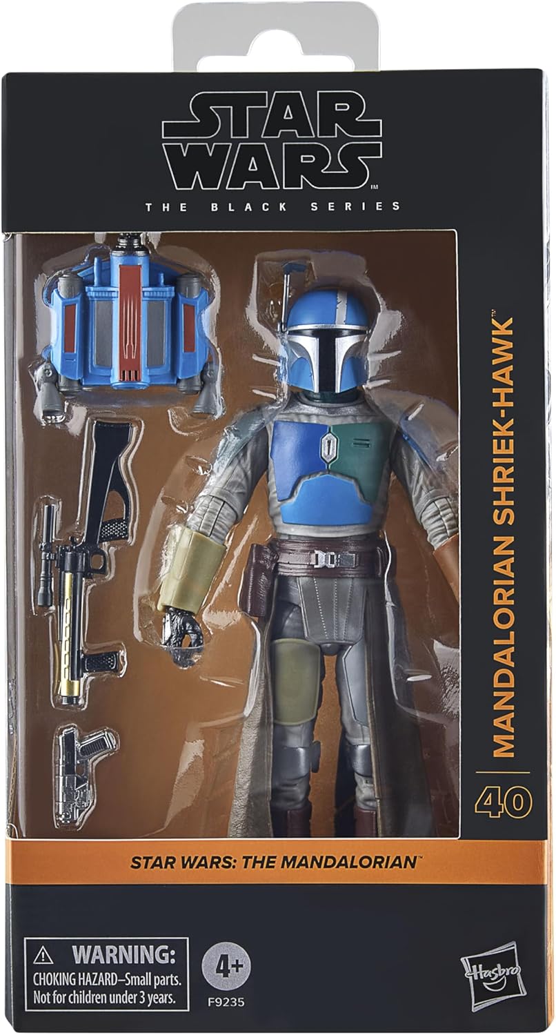 STAR WARS The Black Series Mandalorian Shriek-Hawk Action Figure