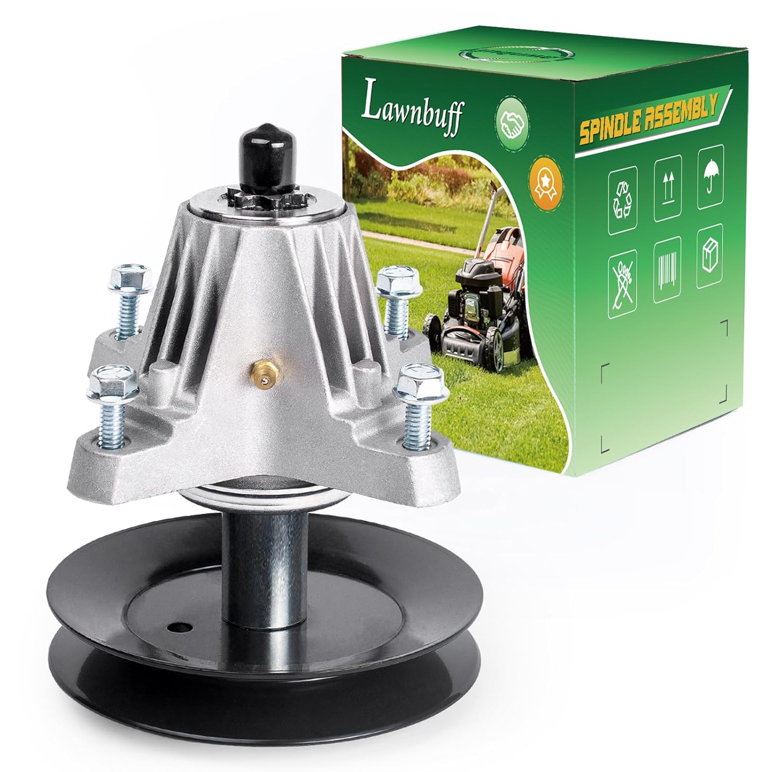 918-06978 Spindle Assembly - Fits 54 Inch Mower Decks Cub Cadet Troy Bilt MTD RZT-S54 RZT-L54 ZT1-54 ZT2-54 XT1-ST54 XT1-GT54 XT2-54 XT2-GX54 Craftsman T8400 Z6600 G8600 Lawn Mower(1Pack)