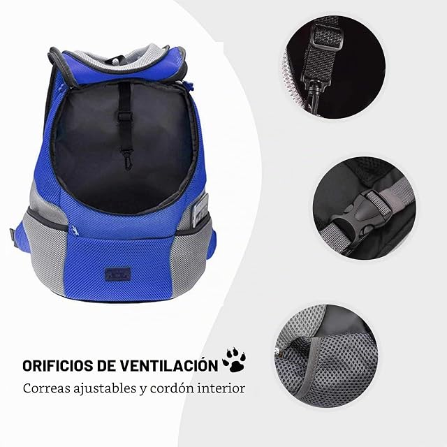 Foto 5 de 7 de PETCUTE Mochila para Perros Mochila Bolsos para Perros pequeños transportador de Perros portabebés…