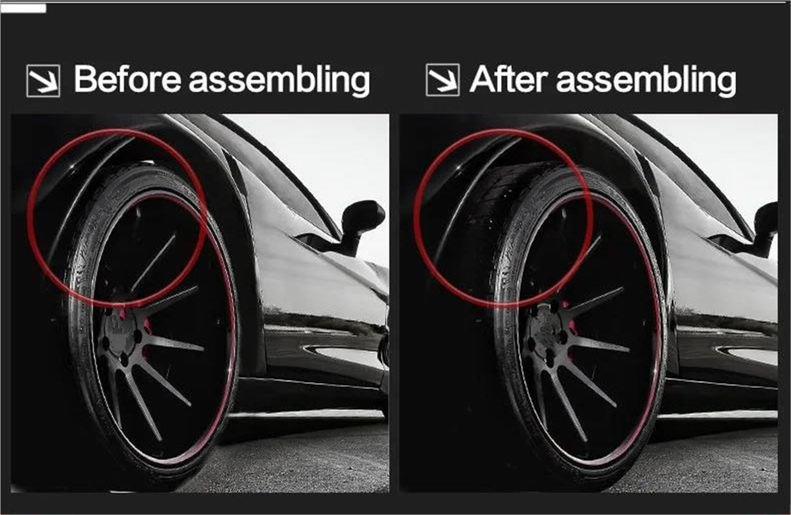 15mm/20mm/25mm/30mm Accessori Per Auto Adattatore Distanziale Ruota PCD 5x108 CB 63.4 Per Range Rover Per Evoque LR2(Black 15mm)