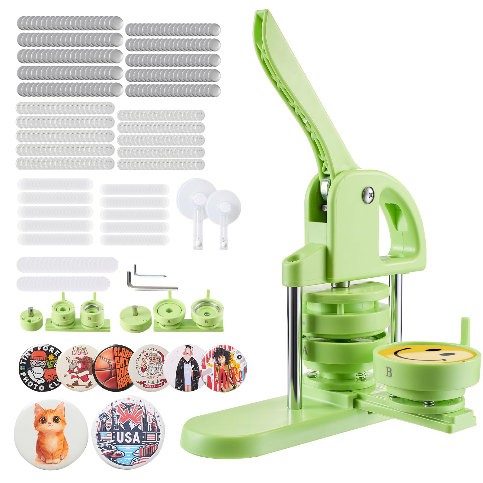 VEVOR 2-in-1 Button Maker