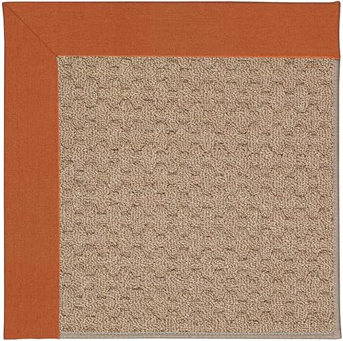 Miniatura 2 de Capel Rugs Zoe-Grassy Mountain - Alfombra rectangular copetuda a máquina, 24 x 36 pulgadas, Russett