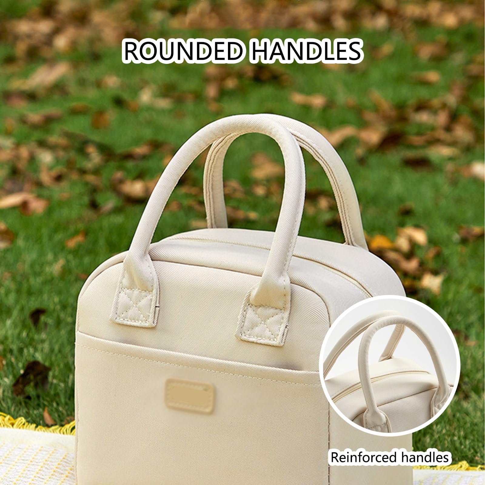 Bolsa Térmica for El Almuerzo, Bolsa for El Almuerzo de Gran Capacidad, Impermeable, Con Bolsillo Exterior Y Asas Reforzadas, Ideal for El Trabajo