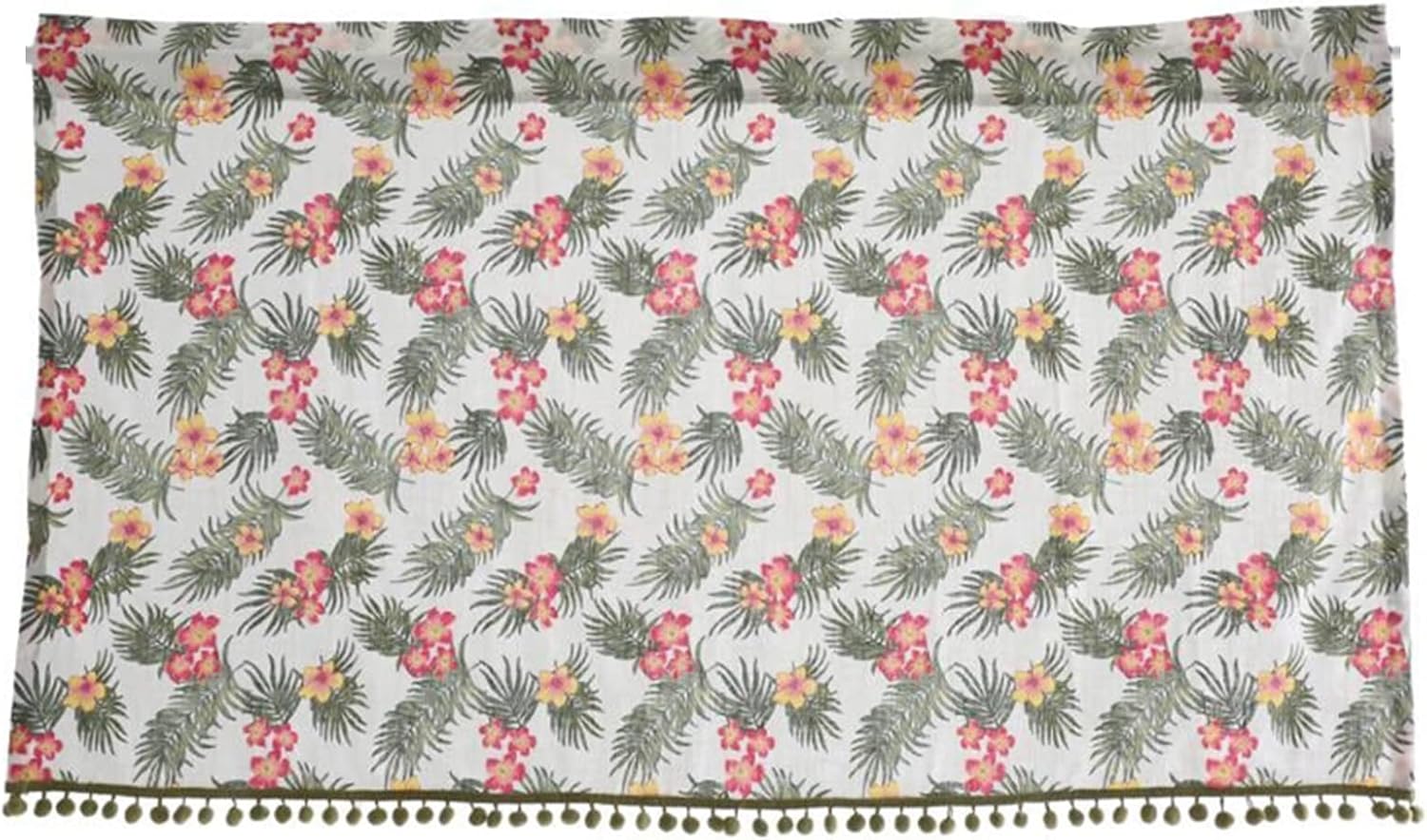 Short Cotton Kitchen Curtains, Cafe Semi Sheer Tier Curtains Rural style, Pretty floral print Curtain Valance Rod Pocket, for Decor Living Room,Bathroom, Window, Cupboard ( Size : W120xH90cm/47.2x35.4