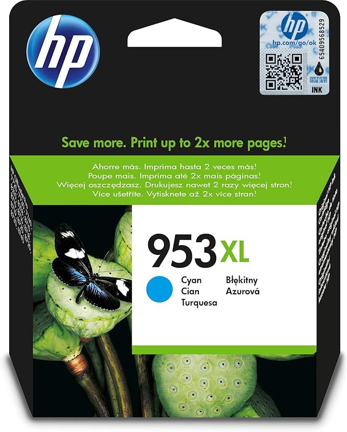 HP 953XL Genuine 6 Boxed Cartridges Black Yellow Cyan Magenta - View #4