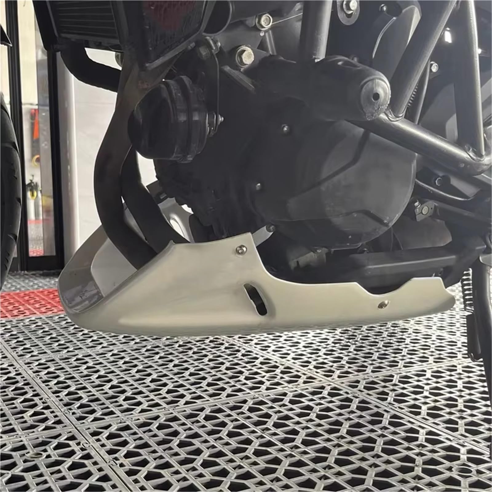 Carrozzeria Motore Inferiore Motocicletta Per Kawasaki Z 650 Z650RS 2017-2024 Protezione Motore Per Moto Telaio Spoiler Inferiore Carenature Copertura Puntale Accessori(Matte Black)