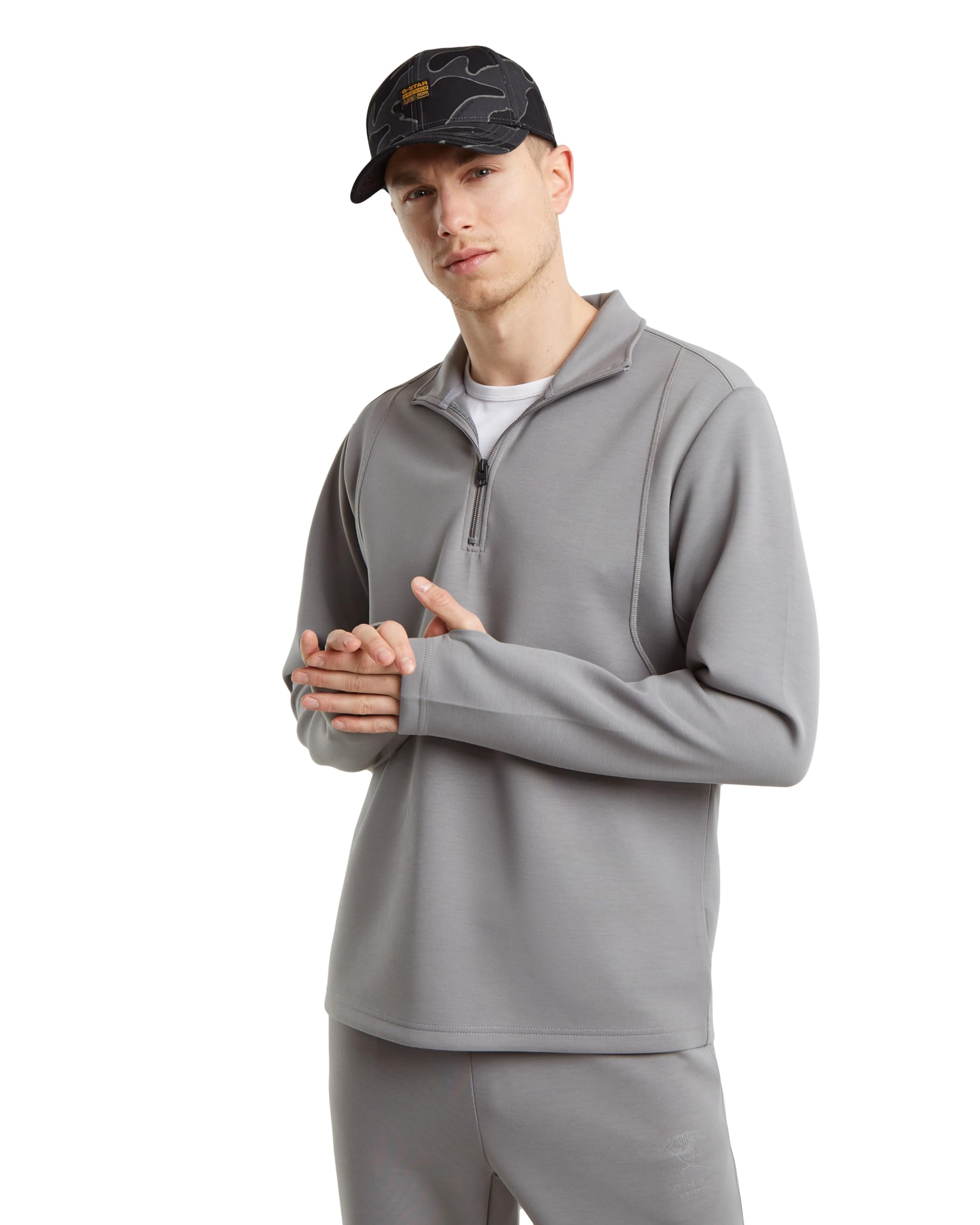 G-Star Motion Half Zip Tweeter T-Shirt Uomo