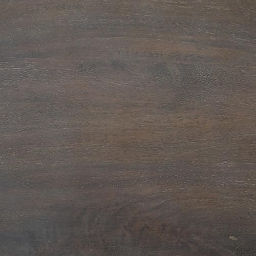 Miniatura 9 de Signature Design by Ashley Mesa decorativa industrial Cormmet con base de metal, marrón oscuro y negro