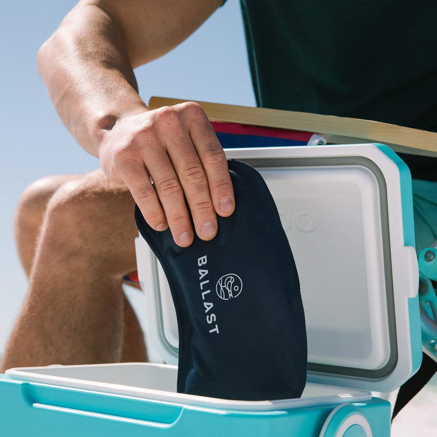 Ballast Cooling Gel Pack (2-Pack) - Cooling Pack Accessory, Beach Pillow Accessory - Cool Down On a Hot Day : Sports & Outdoors