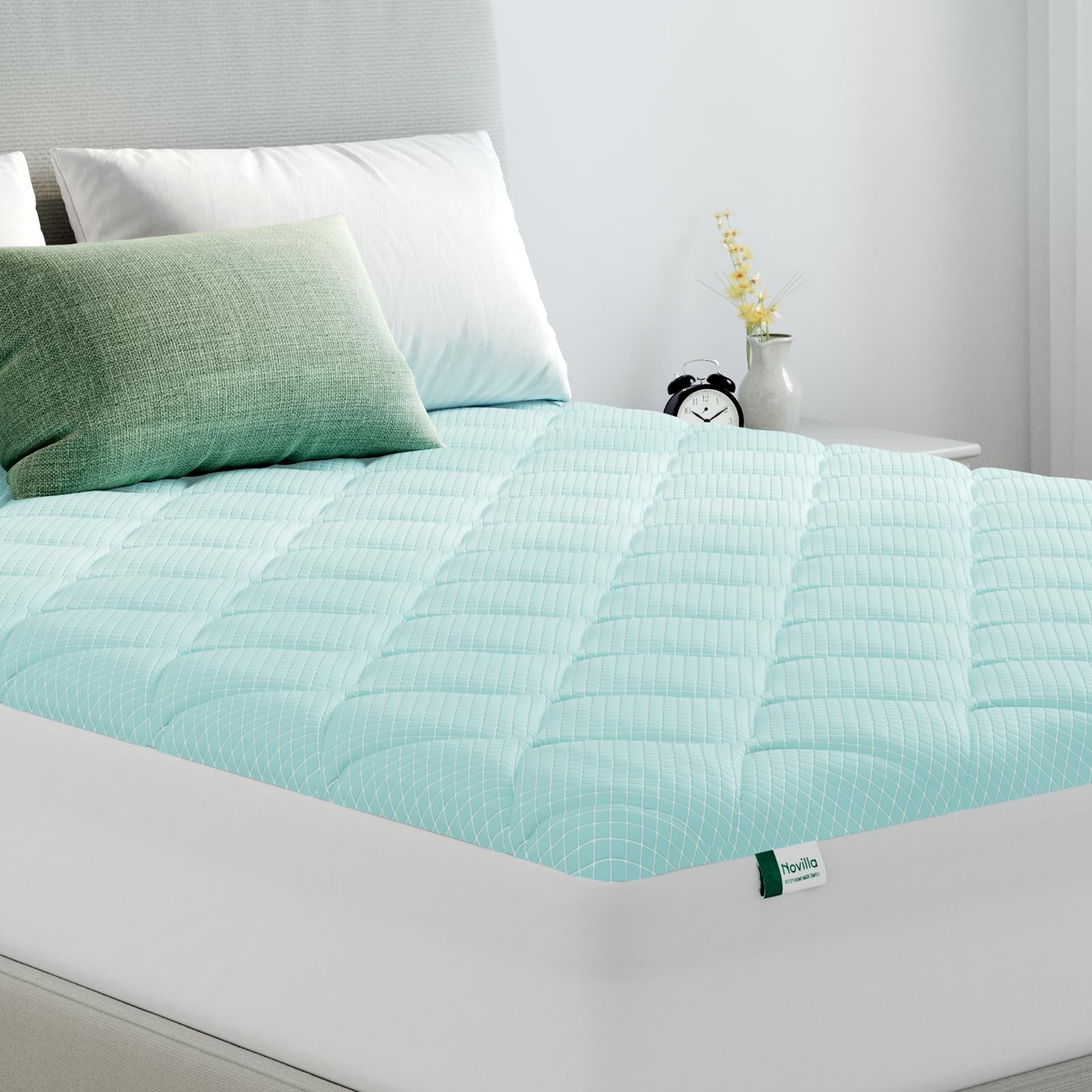 Novilla Cooling Mattress Topper King Size