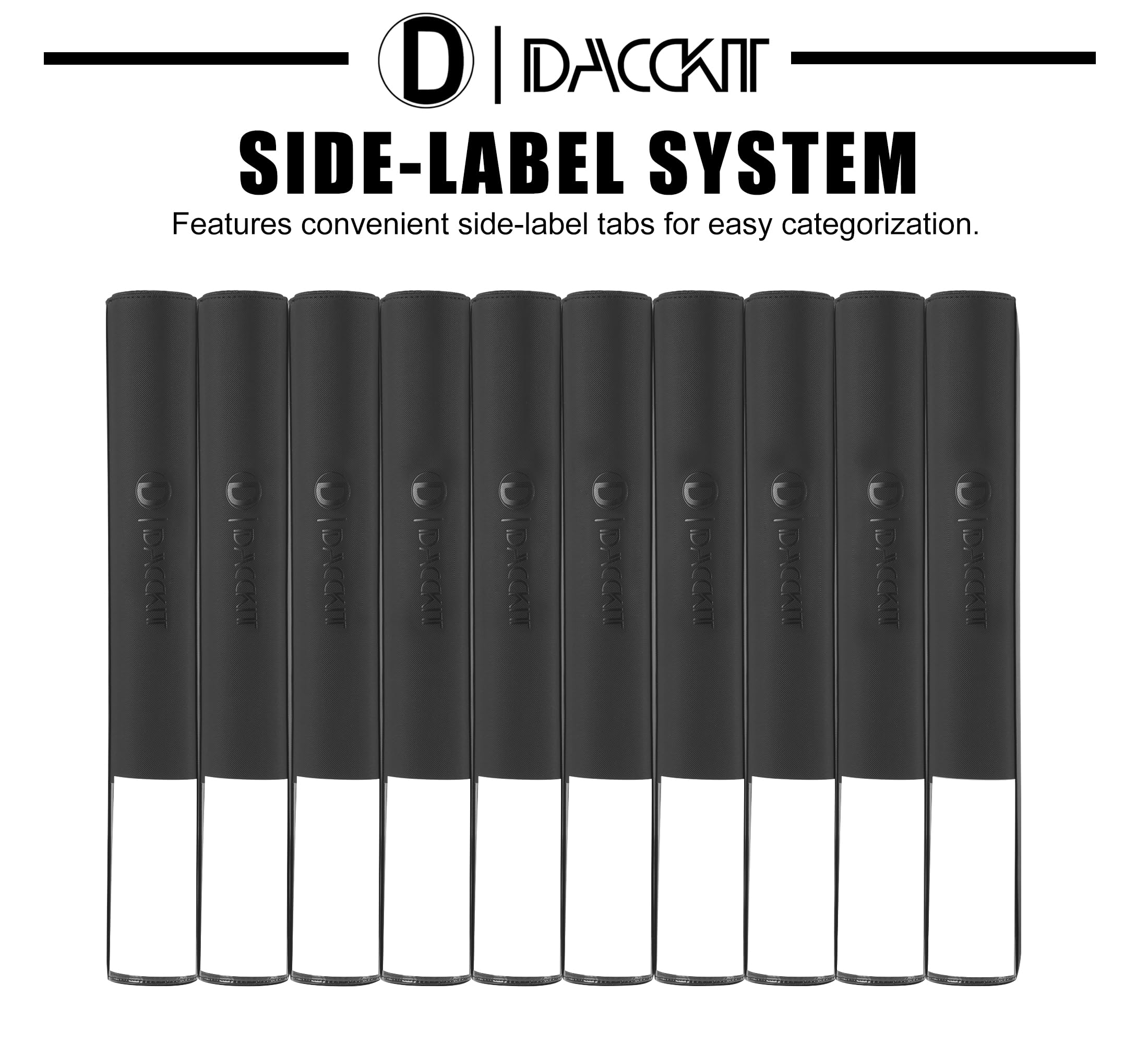 D DACCKIT Classeur de bandes dessinées, album de bandes dessinées avec pochettes pour bandes dessinées ordinaires et bandes dessinées, emballé et emballé – Classeur de rangement pour 24 bandes