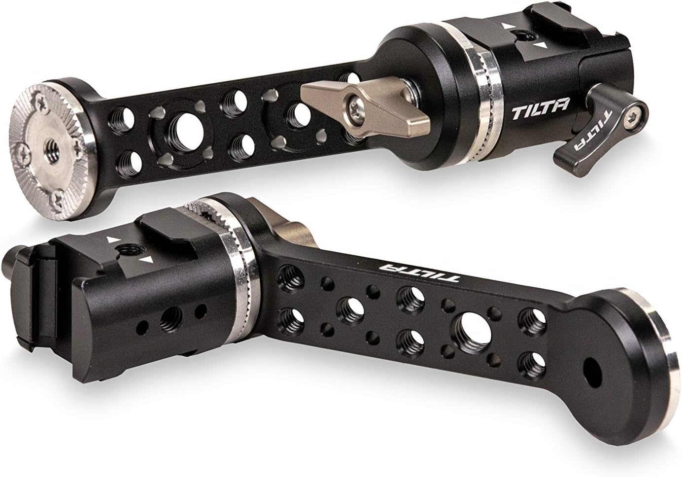 Tilta Adjustable NATO Rail Extender Arms Compatible with DJI RS2, RS4, RS5 | Rosette Handle Support System