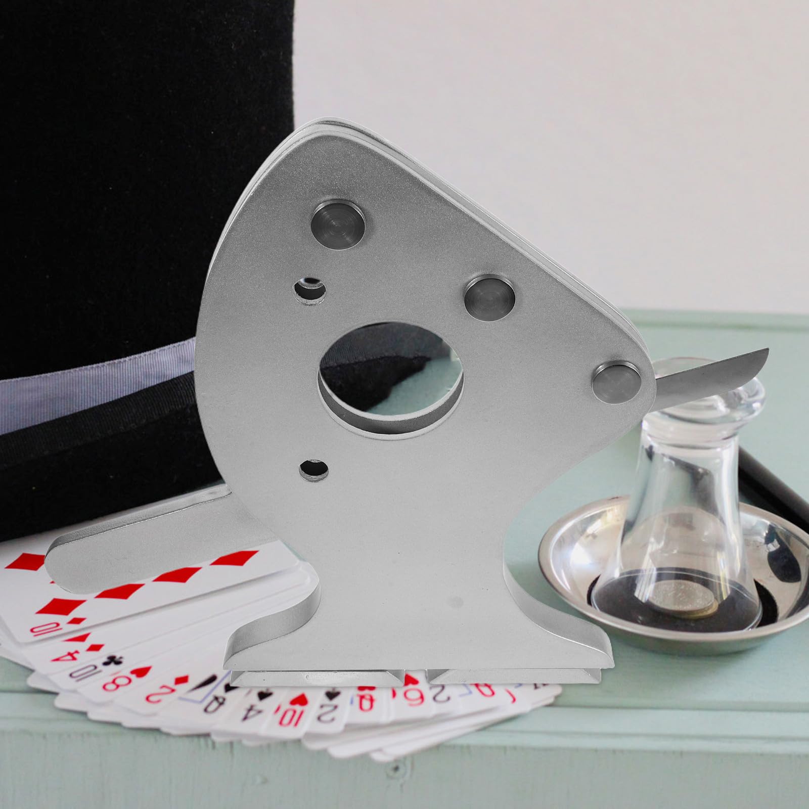 1 set di accessori per spettacoli di a ghigliottina, gadget magico e divertente per la decorazione delle feste, illusione scenica horror