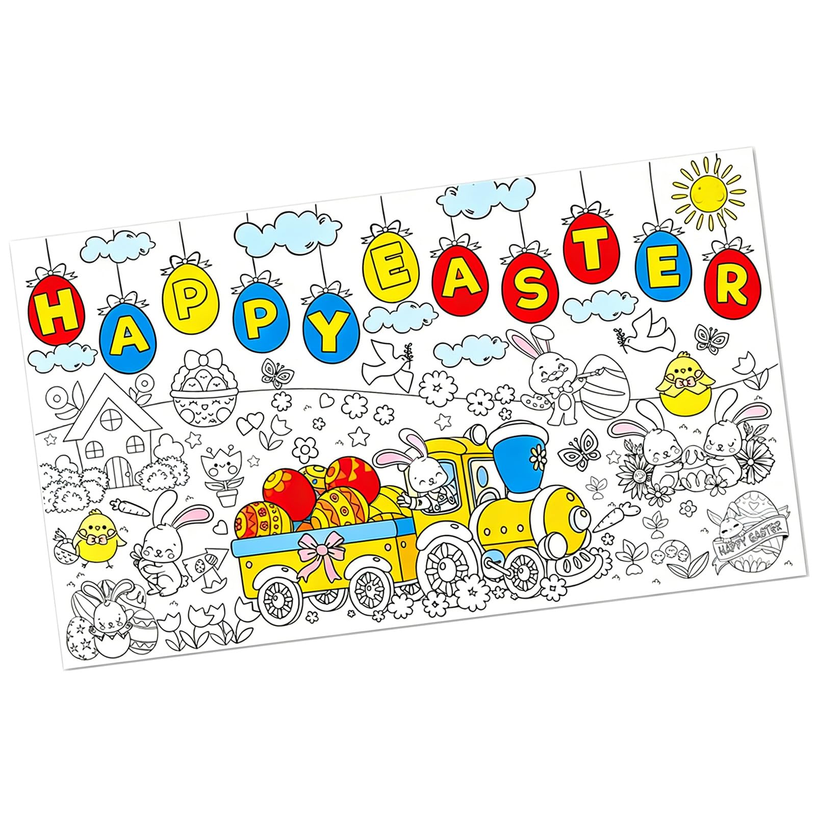 Piceioep Decoration Single Face Paper Scroll Great for Classroom Activities and Home Use Holiday Craft Activity Set