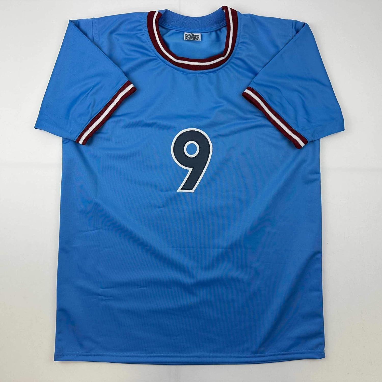 Facsimile Autographed Erling Haaland Manchester City Blue Reprint Laser Auto Soccer Jersey Size Men's XL - Image 3