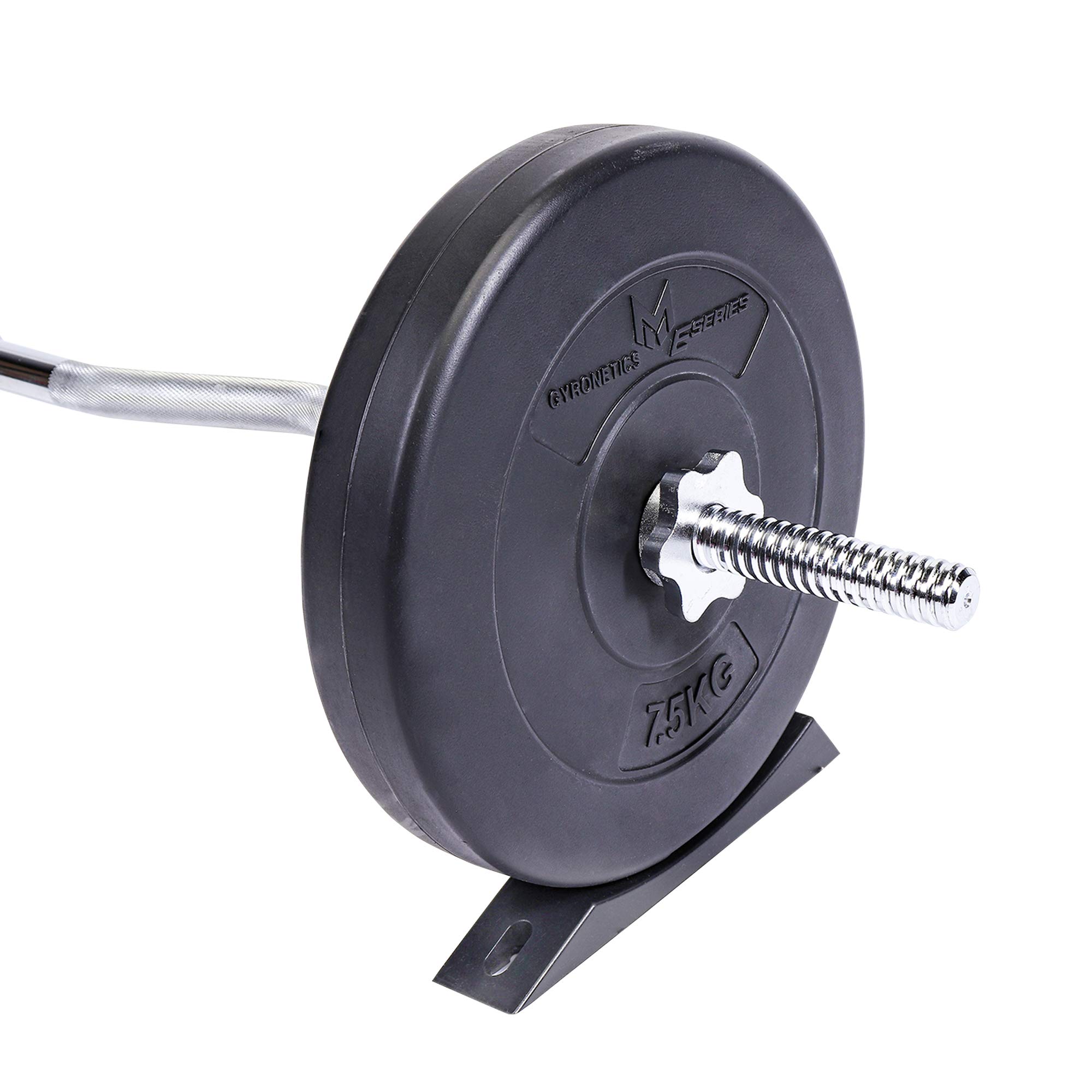 GORILLA SPORTS® Cuneo per Bilanciere - 2 Pezzi, per Dischi da 30mm / 50mm, Portatile, Antiscivolo, in Silicone - Deadlift Barbell Jack, Wedge, Piastre di Peso, per Sollevamento Pesi, Palestra, Casa
