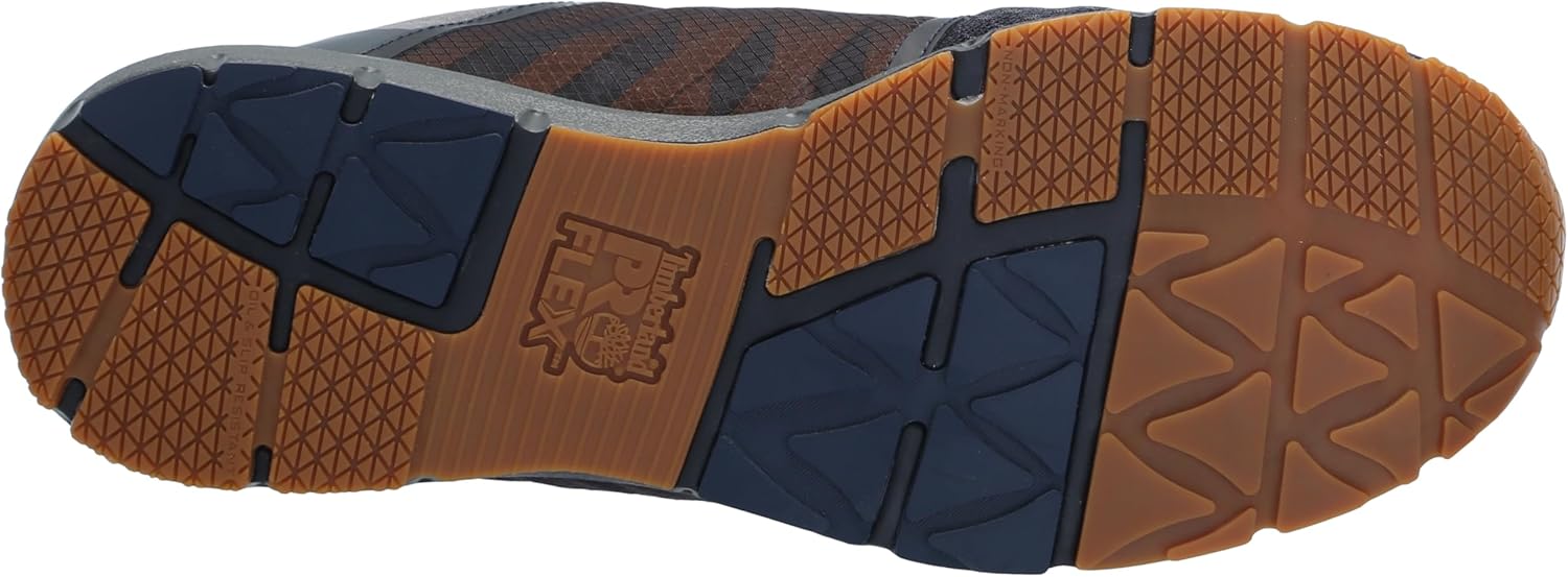 Timberland PRO Men's Radius Composite Safety Toe Industrial Athletic Work Shoe, Navy/Charcoal-2024 New, 13W - Image 4