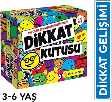 Dikkat Kutusu (3-6 Yaş) Pikto ile Zekamı Geliştiri