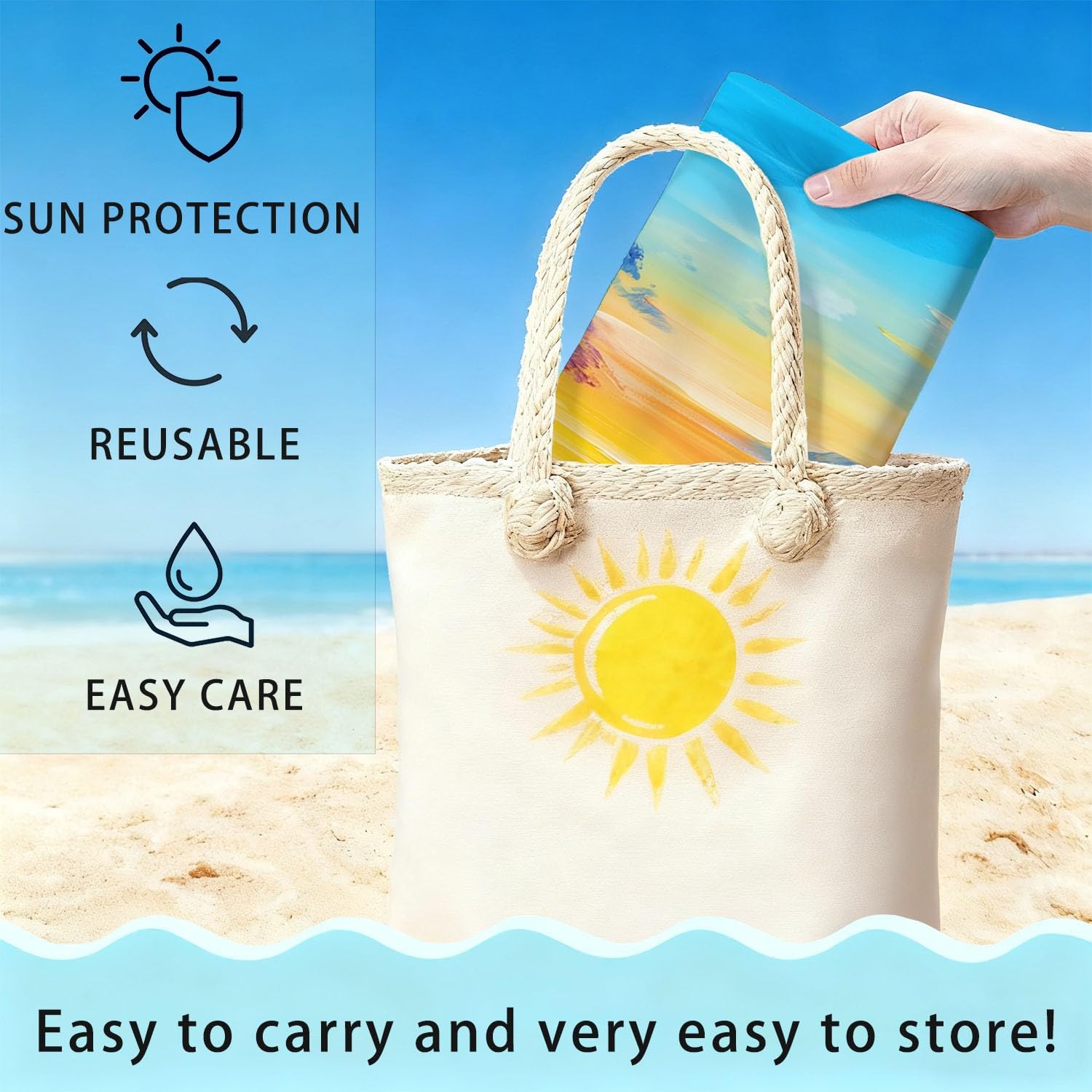 Générique Grande Serviette de Plage 200 x 100 CM,Drap de Plage Microfibre,Couverture de Plage Absorbante Rapide pour Coucher Soleil Océan Bateau Plantes Pittoresque Mer Vague Nature Éclatante