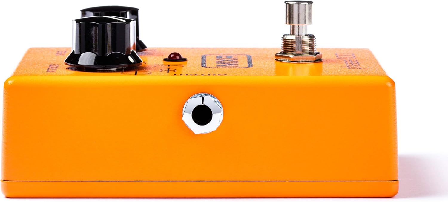 lateral view of MXR Phase 100 showing input jack