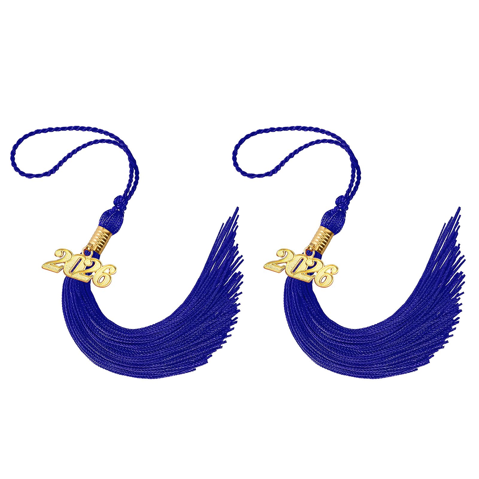 Tsophreniq Commencement Tassels 2026 Featuring Easy Attachment for Ceremony Decor Polyester Cap Tassels