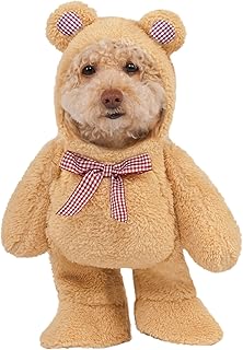 Official Rubie's Walking Teddy Bear Pet Costume, Size Medium Halloween Halloween