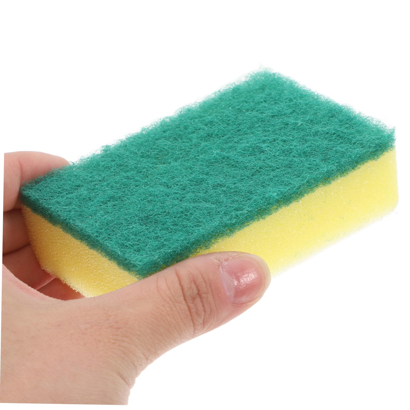 Alipis 100pezzi Spugne Per Pulizia Della Cucina Spugna Abrasiva e Antigraffio Per Piatti Utilizzo Versatile Per Compiti Di Pulizia Domestica e Cucina