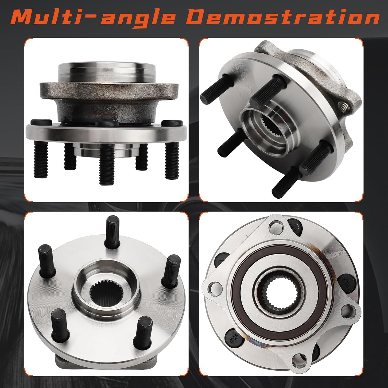 DRIVESTAR 513358 Front Wheel Bearing & Hub Assembly Fit for Subaru B9 Tribeca 2006-2007, Subaru Impreza 2007, Subaru Tribeca 2008-2014, Subaru WRX 2015-2019, Subaru WRX STI 2015-2019, 5-Lugs