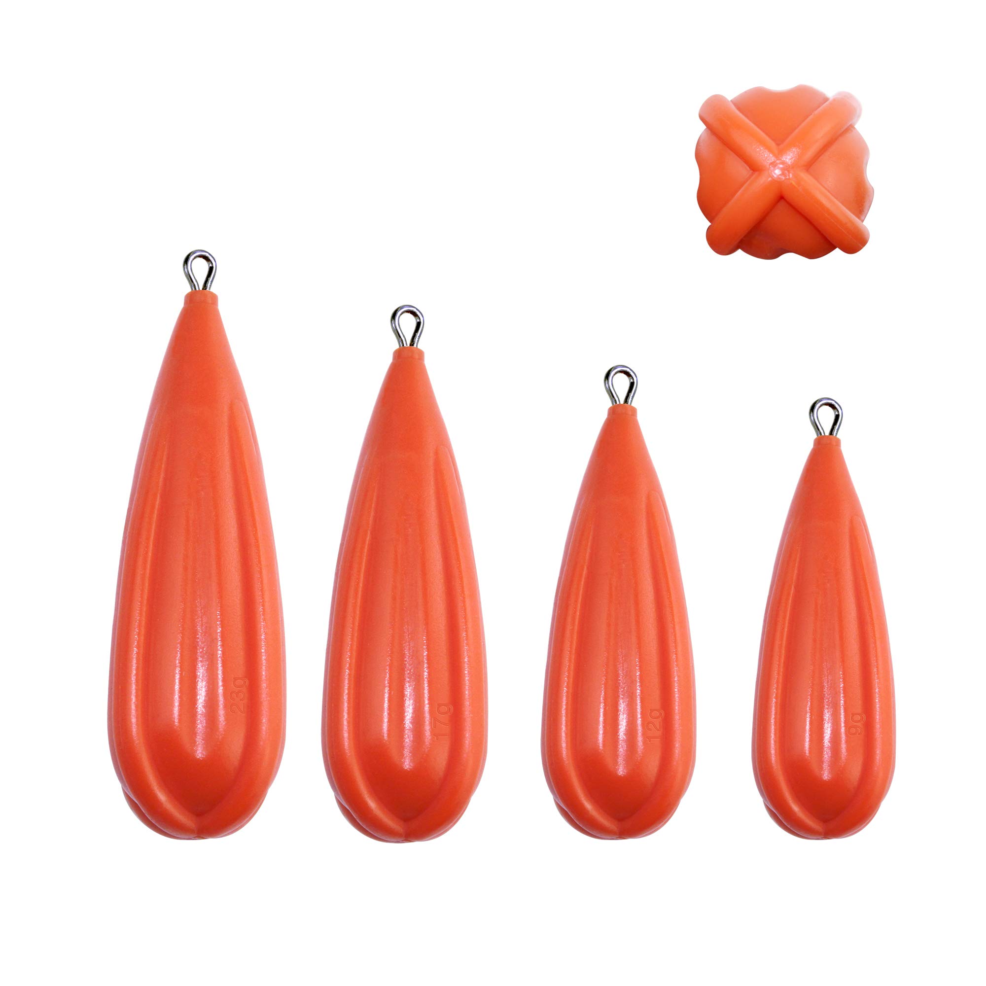 Amazon | Trainpower 釣り練習用キャスティングプラグ 4種類のウェイト