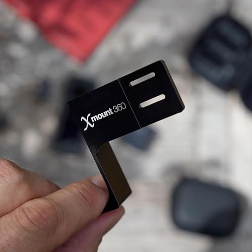 Miniatura 6 de Soporte de montaje de micrófono para receptor RODE Wireless PROGOME, para Insta360 X4X3 y para Insta360 Power Selfie Stick