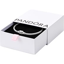 Pandora Snake Link Bracelet with Cylinder Clasp in Sterling Silver