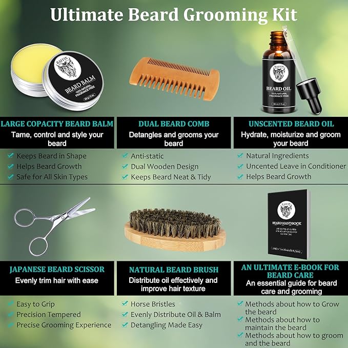 Happy Father's Day! Best Beard Kit Gift for Dad