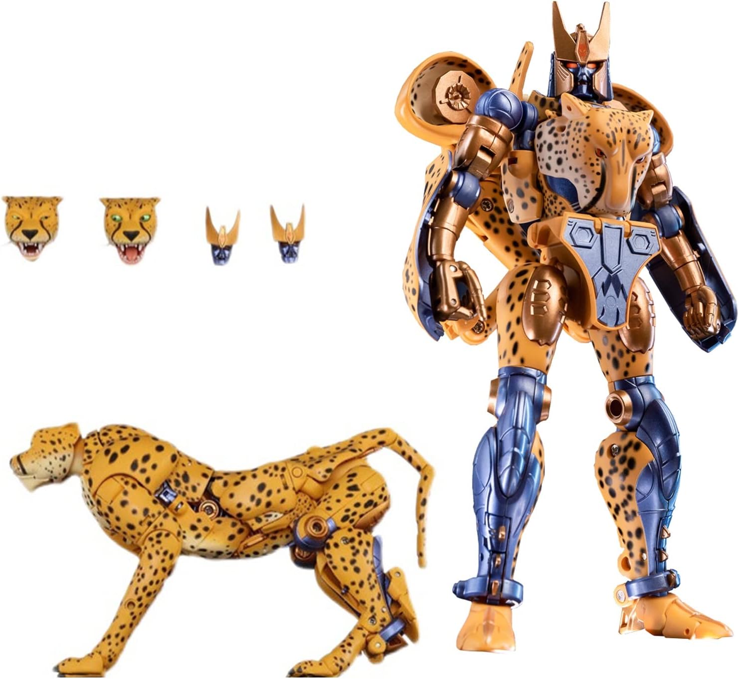LQIPPOE KO Versión Beast Wars Beast Machines Transformer Toy Cheetor