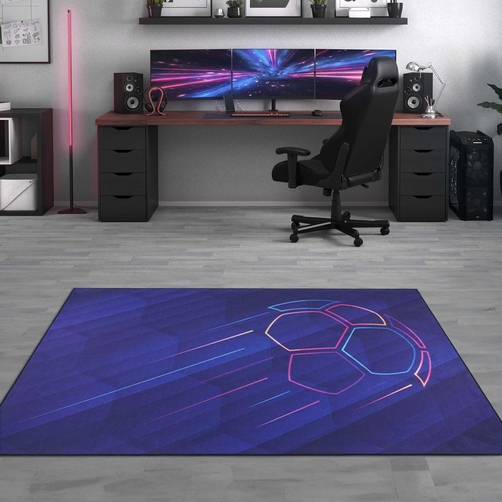 Taracarpet Kinderzimmer Teppich für Kinder, Jungen, Mädchen und Jugendzimmer Fresh Kids Fußball Game 200x280 cm