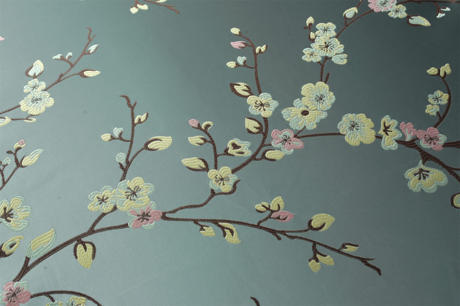 Camino De Mesa Flor Verde Claro 35 X 240cm Mantel Decorativo De 2 Caras, Lino De AlgodóN Fiesta De Boda Mantel CláSico para Comedor Fiesta Vacaciones