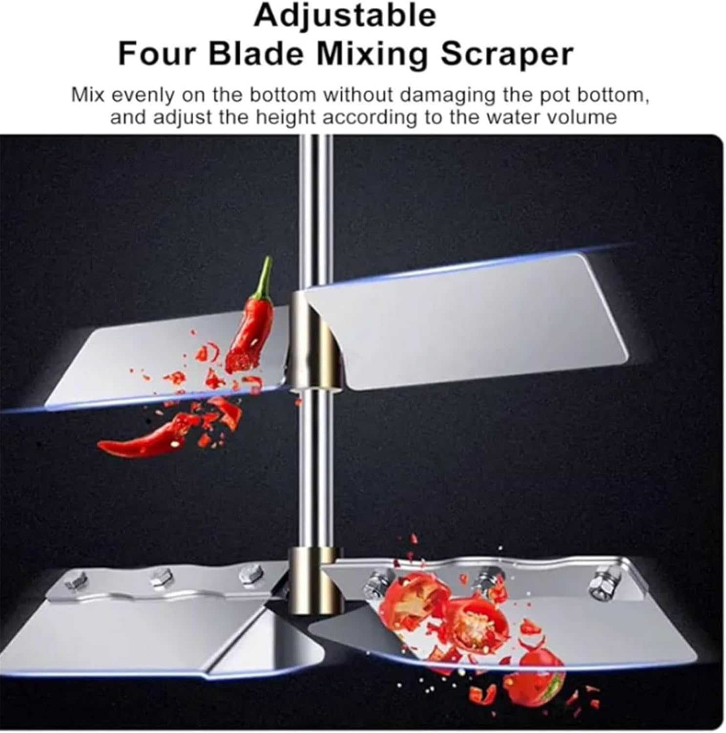 40l/80l Commercial Automatic Food Mixer Automatic Cooking Pot with Stirre Stainless Steel Stand Sauce Jam Mixing BlenderFor Making Jam/Sauce/Filling80L