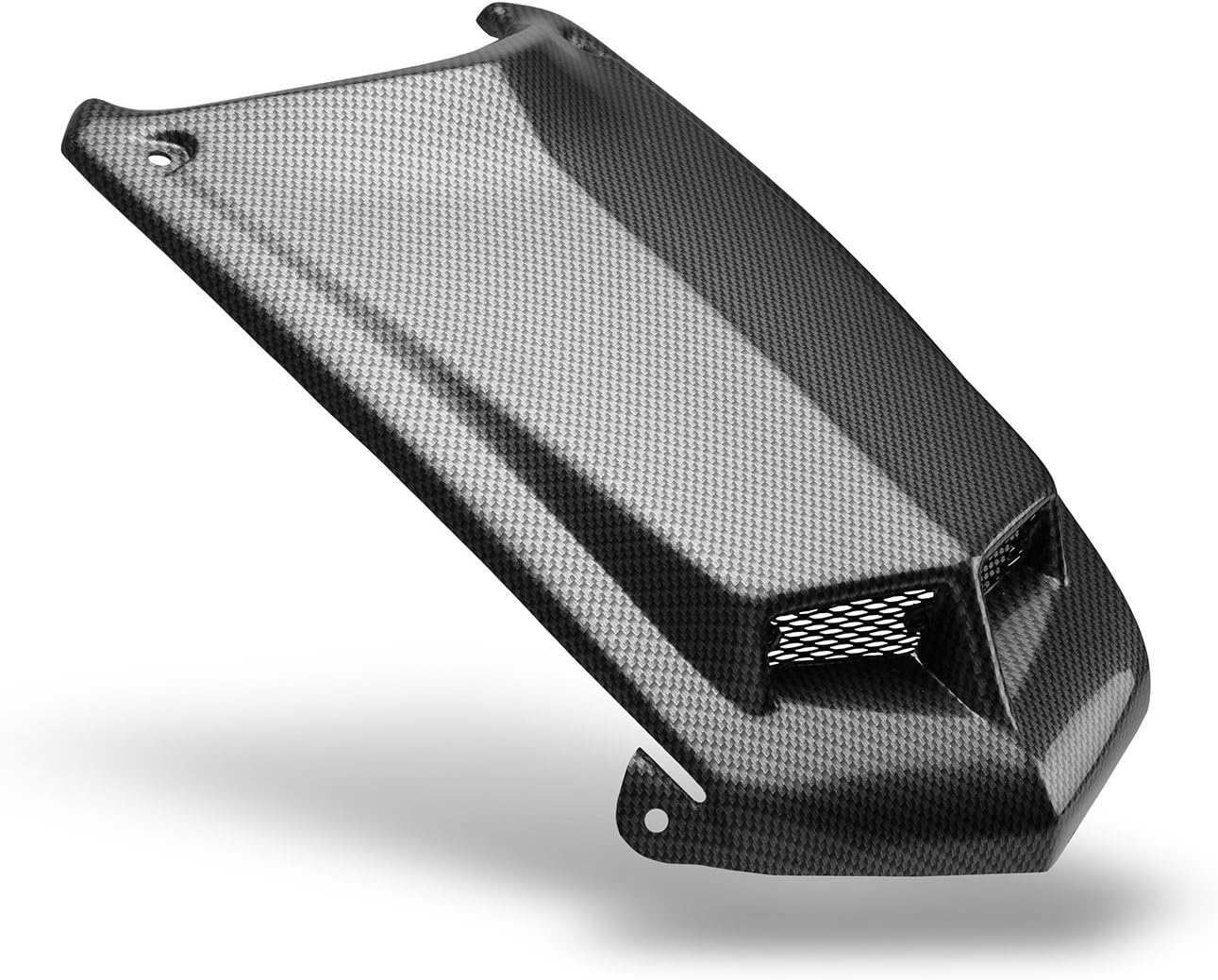Maier USA Dominator Scooped Hood Compatible/Replacement for Honda TRX450R - Black Carbon Fiber - 50975-30