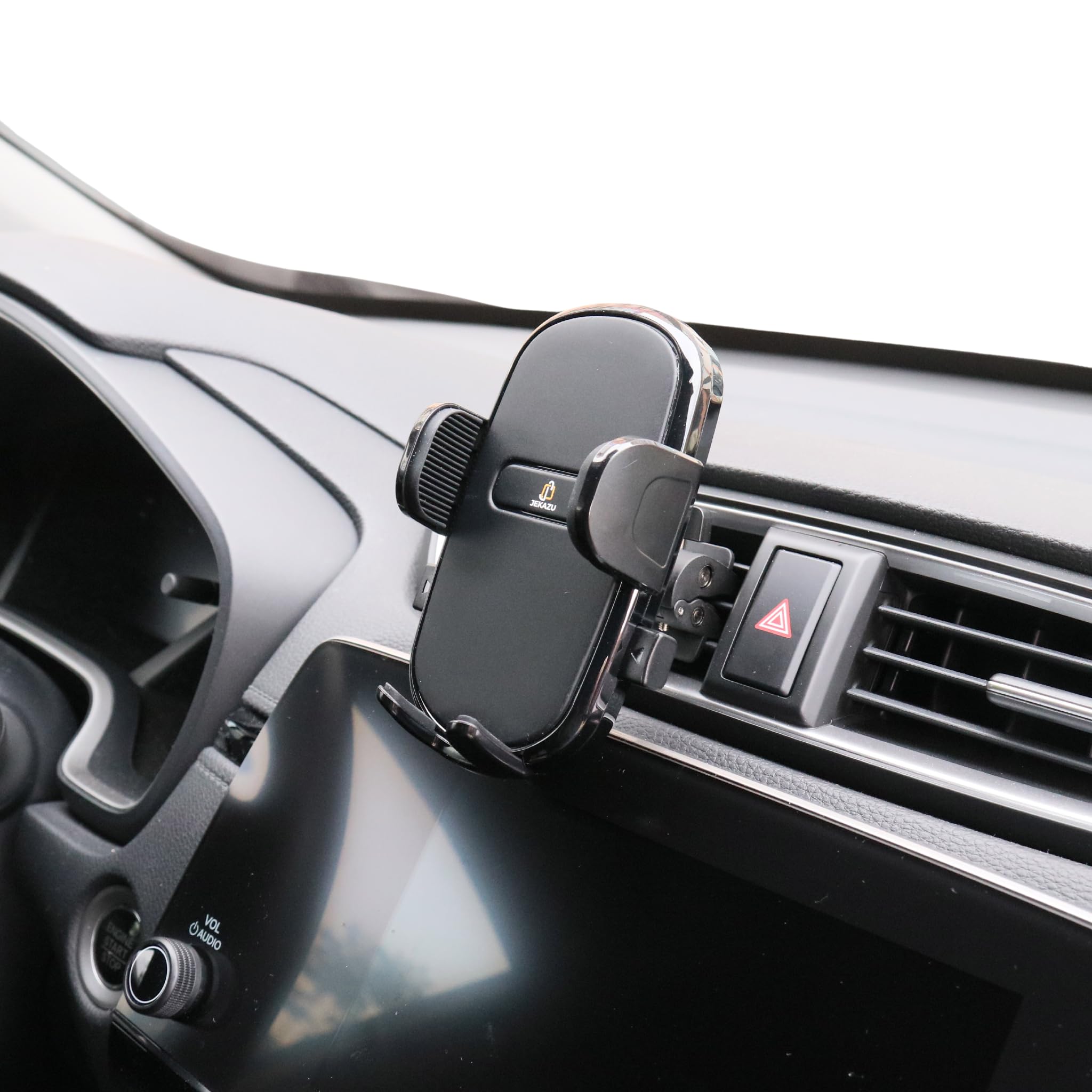 Soporte de teléfono de coche para salpicadero, parabrisas y ventilación con súper succión, soporte manos libres, soporte universal para teléfono celular, para iPhone, Android, rotación de 360 grados,