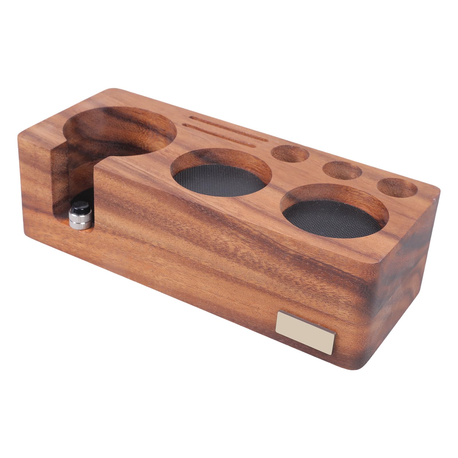 Kalttoy Multicolor Espresso Tamper Stand Wood Coffee Portafilter Holder Base Rack Tool Practical Espressos Accessories Espresso Machine Accessories