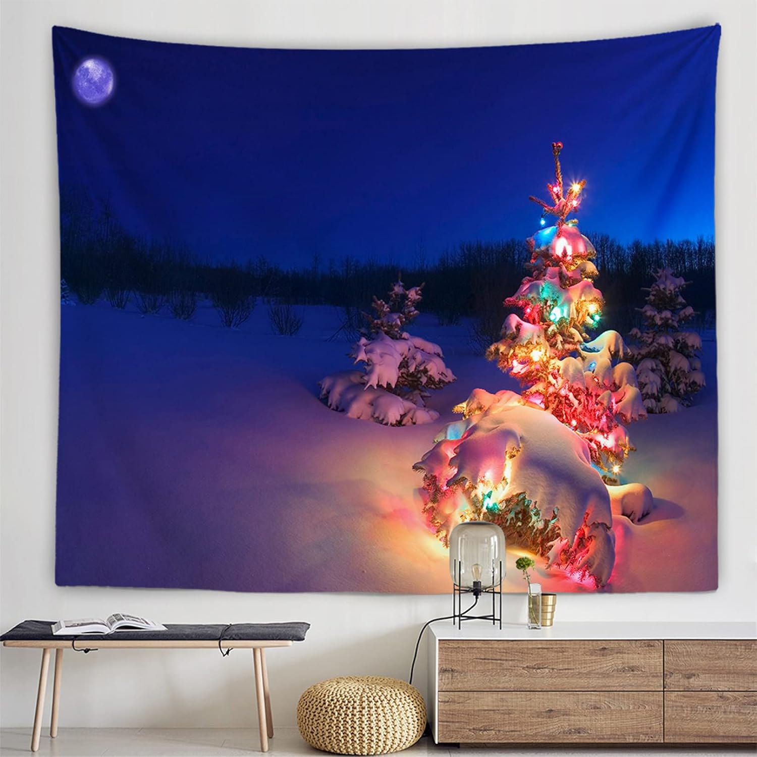 クリスマス ツリー タペストリー 壁掛け 北欧 Xmas 飾り付け 飾り オーナメント 部屋 装飾 価格交渉ok送料無料 ガーランド 寝室 おしゃれ ウォールデコレーション リビング プレゼント 95 ギフト カラー 73cma キッチン かわいい クリスマスツリー