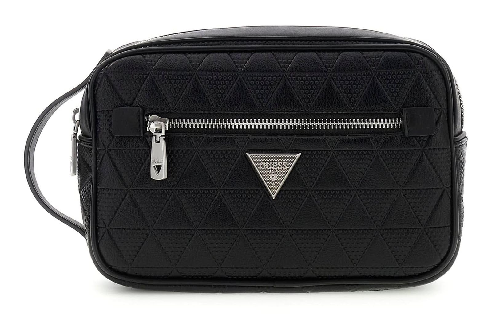 GUESS borsa da toilette Torino Necessaire Black nero