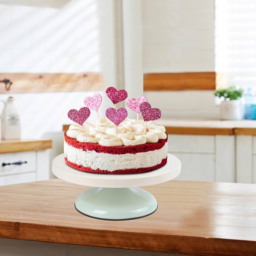 チルト回転デコ台　ケーキデコレーション用回転台 白黒 チルト回転デコ台/デコレーションケーキ用の通販-フクジネット