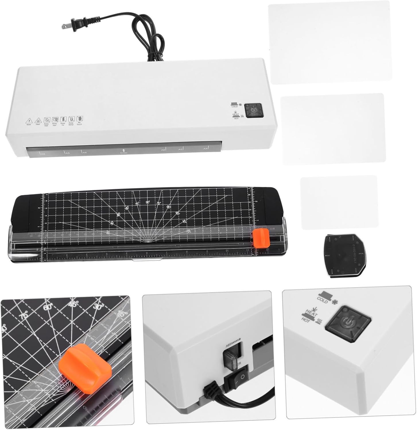 NUOBESTY Multi-use Laminator Machine Thermal Laminating Machine Office Laminator Photo