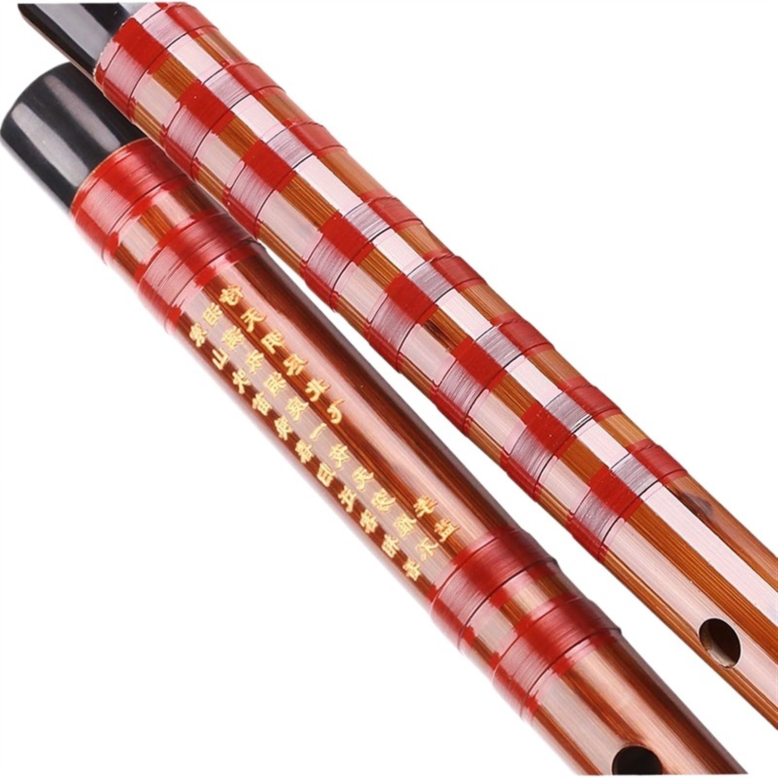 Flauto di bambù professionale Flauto Di Bambù Professionale Flauto Traverso Flauto Speciale Per Esame Di Grado Marrone Una Sezione (Color : G)