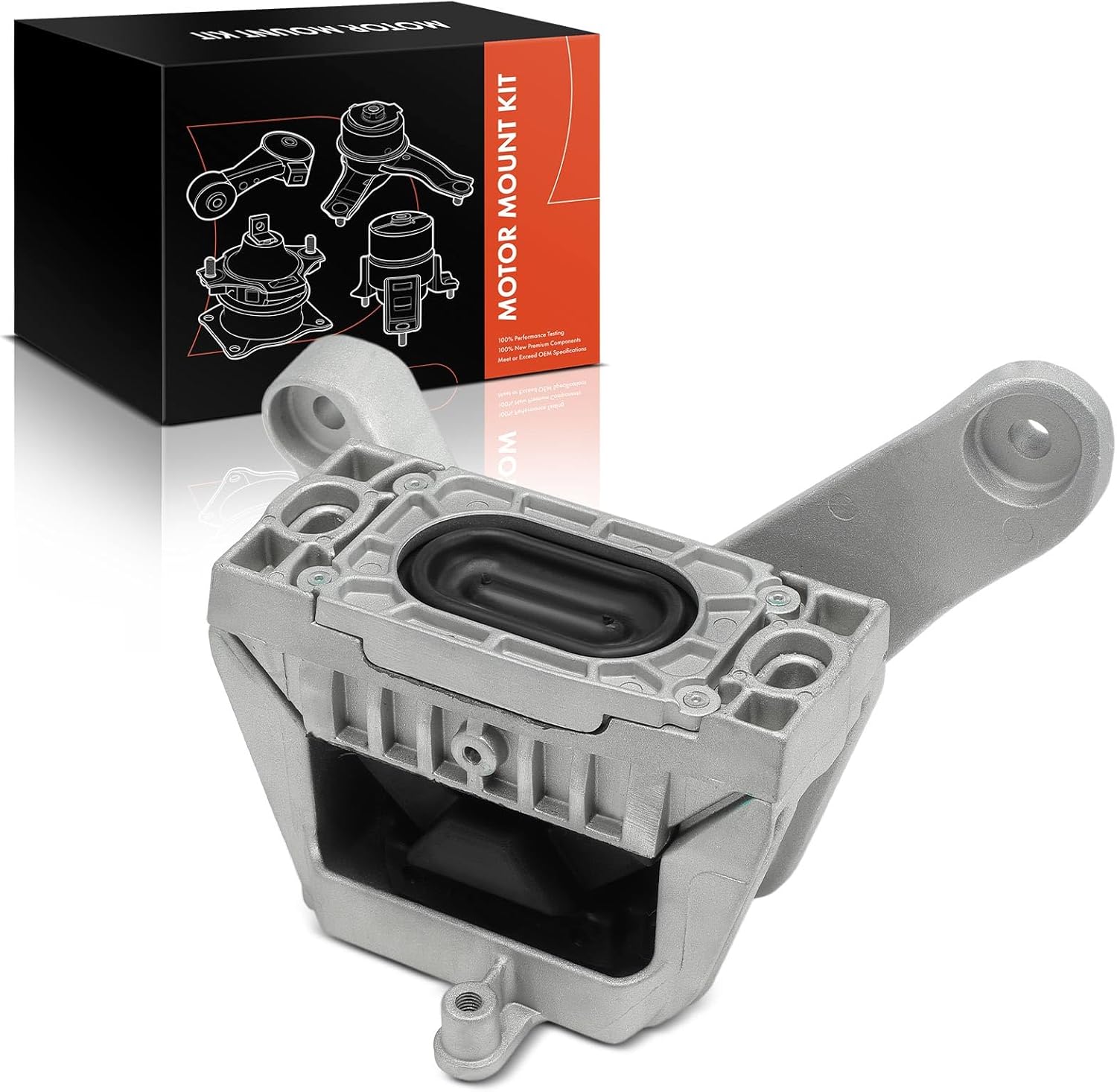 A-Premium Front Engine Motor Mount Compatible with Volkswagen Jetta 2005-2018, Passat 2012-2018, Golf 2010-2014, Beetle 2006-2010 2012-2019, Rabbit 2006-2009, 1.4L 2.5L