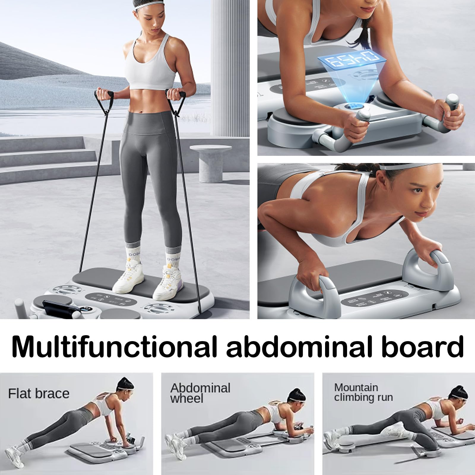 Pilates reformerboard, inklapbare reformer voor pilates board, fitness